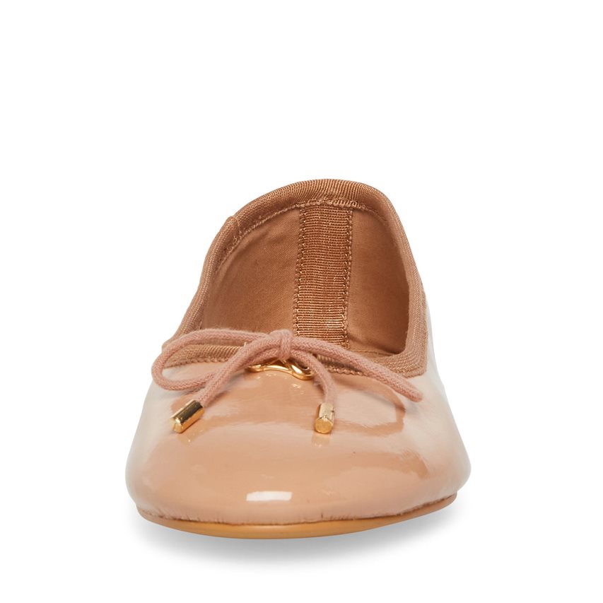 Ballerinas Steve Madden Blossoms Charol Mujer Beige | ES PD24E3